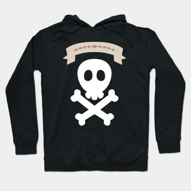 Ichikawa Kyoutarou (Boku no Kokoro no Yabai Yatsu) Skull Hoodie by Kamishirts